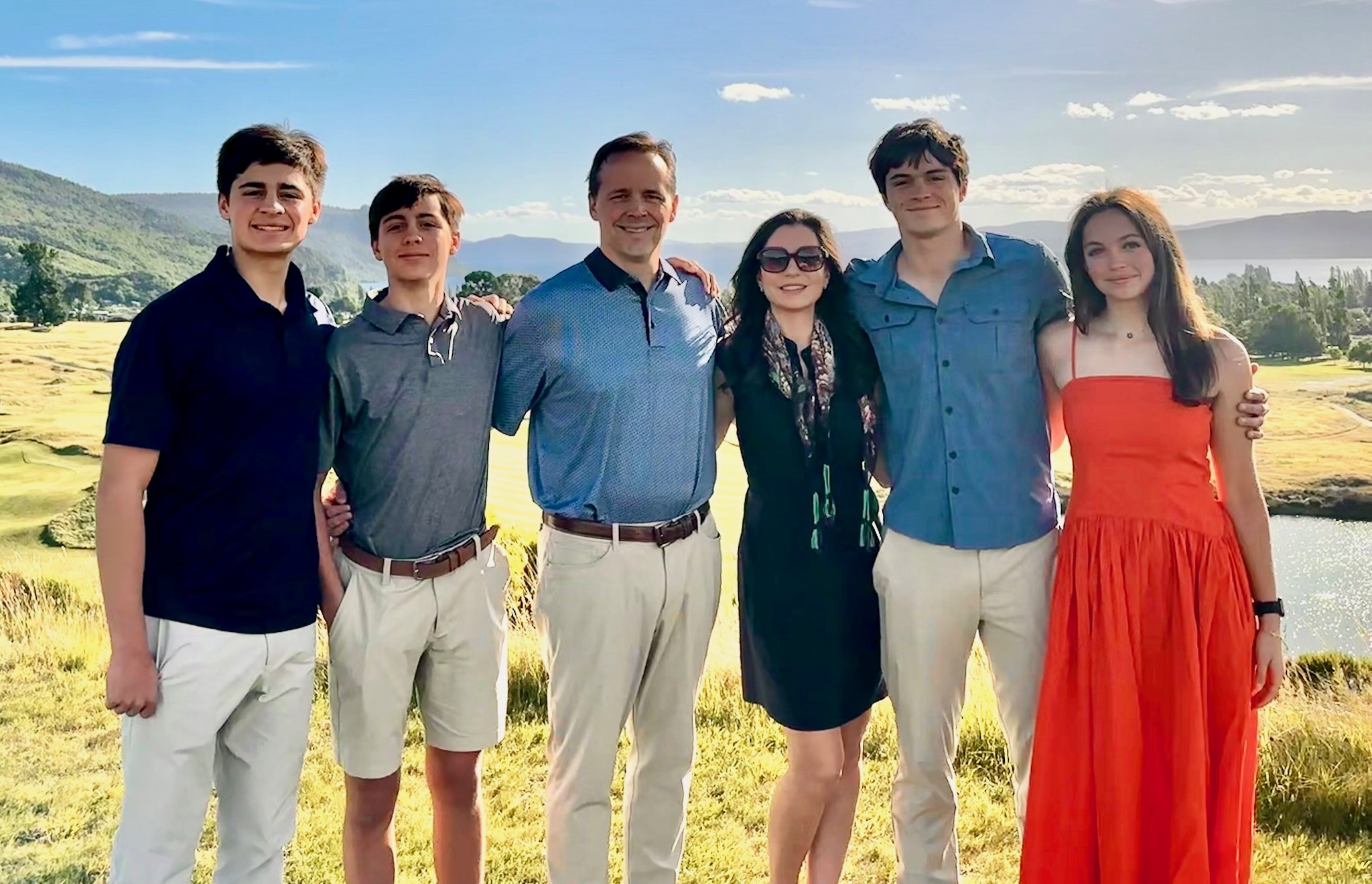 Dr. Cowan and family